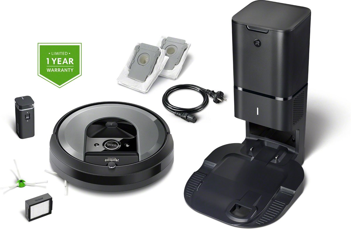 iRobot Roomba i7+ in de doos